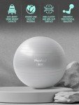PhysKcal 85cm Anti-Burst Gym Ball - Grey
