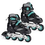 Adjustable Inline Roller Skates for All Ages