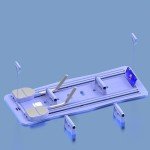 Adjustable Pilates Reformer Set with Sliding Board