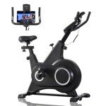 LSBIKE Indoor Spin Bike with Heart Rate Monitor