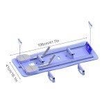 Adjustable Pilates Reformer Set with Sliding Board