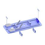 Adjustable Pilates Reformer Set with Sliding Board