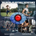 LSBIKE Indoor Spin Bike with Heart Rate Monitor