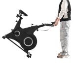 LSBIKE Indoor Spin Bike with Heart Rate Monitor