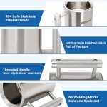 8KG Weighted Stainless Steel Coffee Mug