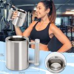 8KG Weighted Stainless Steel Coffee Mug