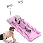 Compact Multi-Functional Pilates & Ab Board (Pink)