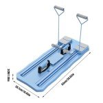 Compact Multi-Functional Pilates & Ab Board (Pink)