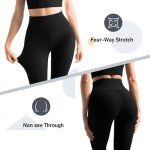 Leafigure Women’s High Waist Workout Leggings (2-Pack)