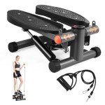 Compact Mini Stepper with Bands and Monitor