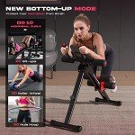 FLYBIRD Adjustable Ab Workout Machine for Home Fitness
