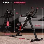 FLYBIRD Adjustable Ab Workout Machine for Home Fitness