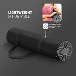 KEPLIN Large Non-Slip Yoga & Exercise Mat