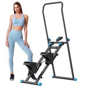 Compact Vertical Climber for Full-Body Workouts
