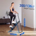 Compact Vertical Climber for Full-Body Workouts