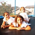 Panana 55'' Adjustable Foam Handle Trampoline