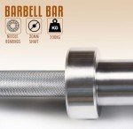 5Ft Olympic Barbell with Anti-Slip Grip