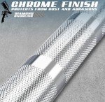 5Ft Olympic Barbell with Anti-Slip Grip