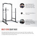 Strongway Half Power Cage Multi-Gym Squat Rack