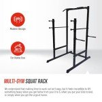 Strongway Half Power Cage Multi-Gym Squat Rack