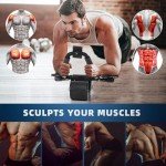 Ab Roller Wheel with Timer and Elbow Support