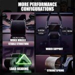 Ab Roller Wheel with Timer and Elbow Support