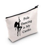 Funny Pole Dancing Makeup Bag for Enthusiasts
