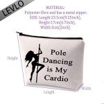 Funny Pole Dancing Makeup Bag for Enthusiasts