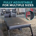 Adjustable Hamstring Curl Bench for Leg Strength