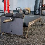Adjustable Hamstring Curl Bench for Leg Strength