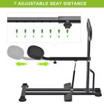 Kipika Adjustable Squat Machine for Home Workouts