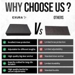 Adjustable Nordic Curl Strap with Knee Pad