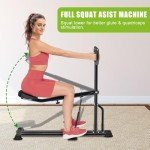 Kipika Adjustable Squat Machine for Home Workouts