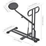 Kipika Adjustable Squat Machine for Home Workouts
