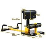 COSTWAY Adjustable Deep Sissy Squat Machine