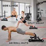 Yes4All Glute Ham Glider Exercise Wheels for Home Gym