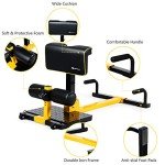 COSTWAY Adjustable Deep Sissy Squat Machine