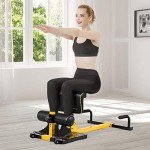 COSTWAY Adjustable Deep Sissy Squat Machine
