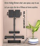 Adjustable 45-Degree Hyperextension Roman Chair