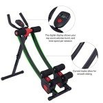 ZELUS Foldable Ab Machine with Digital Display