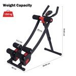 ZELUS Foldable Ab Machine with Digital Display