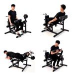 Heavy Duty Seated Olympic Leg Curl Machine