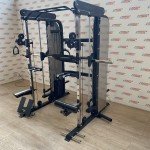 Dual Pulley Multi-Function Smith Machine Rack