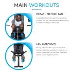 Home Multi Gym Machine with 68KG Weight Stack