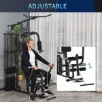 Versatile Home Gym Weight Training Station