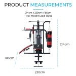 All-in-One Home Gym Fitness Station 68KG