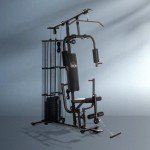 HOMCOM Multifunctional Home Gym Weight Training System