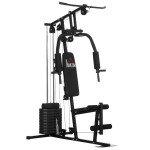 Multifunctional Home Gym with 45kg Weight Set