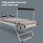 Foldable Pilates Reformer for Home Workouts