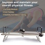 Foldable Pilates Reformer for Home Workouts